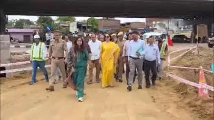 मथुरा: सांसद हेमा ने NHAI के अधिकारियों के साथ मथुरा-बरेली हाईवे का किया निरीक्षण