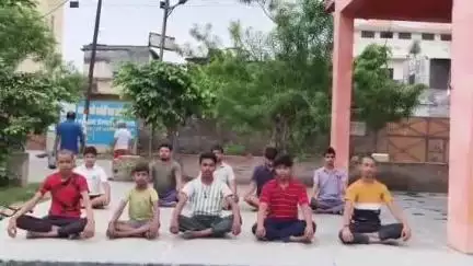 मुरादाबाद: योग सप्ताह के चलते मुरादाबाद में योग के प्रति जागरूकता के लिए कार्यक्रम आयोजित किया गया