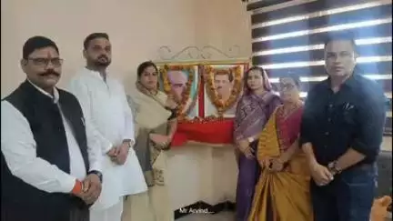 खंडवा नगर: खंडवा के इंदिरा चौक स्थित भाजपा कार्यालय में विकसित भारत संकल्प सभा का आयोजन