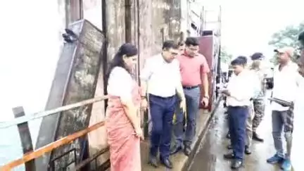 चास: उपायुक्त गरगा डैम पहुंचे, सुरक्षा पर जताई चिंता