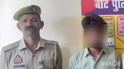एत्मादपुर: उजरई मोड़ के पास चोरी की घटनाओं को अंजाम देने वाले 2 अभियुक्तों को किया गिरफ्तार, कब्जे से एक ऑटो बरामद