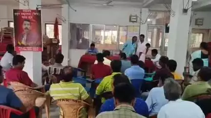 সাব্রুম: CITU-র সাব্রুম মহকুমা অফিসে আয়োজিত ত্রিপুরা ক্ষেতমজুর ইউনিয়নের সাব্রুম অঞ্চল কনভেনশন
