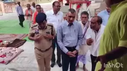 बेमेतरा: करमु में चंडी मंदिर निर्माण कार्य का उपमुख्यमंत्री विजय शर्मा ने किया भूमिपूजन, ₹15 लाख के विकास कार्य की घोषणा की