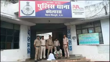 कोलारस: कोलारस पुलिस ने चाईल्ड जोन स्कूल के सामने से 70 वर्षीय बुजुर्ग को 10 किलो डोडाचूरा के साथ पकड़ा