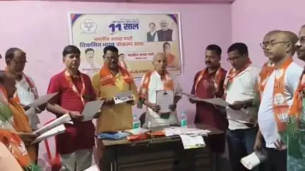 सिंघेश्वर: सिंहेश्वर में सुशासन गरीब कल्याण के 11 साल पूरे होने पर सभा का आयोजन किया गया