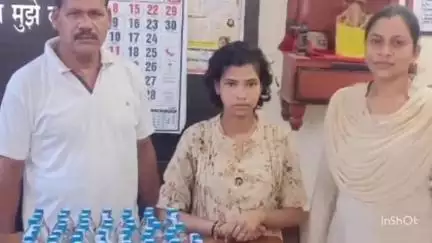 बिलासपुर: सरकंडा में अवैध शराब बेचने के मामले में महिला आरोपी 75 पाव अवैध शराब के साथ पकड़ी गई