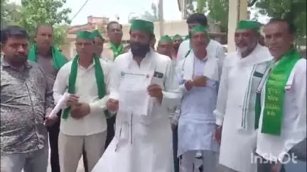 सहारनपुर: भारतीय किसान यूनियन पथिक ने डीएम कार्यालय पर किया प्रदर्शन, मुख्यमंत्री को भेजा ज्ञापन