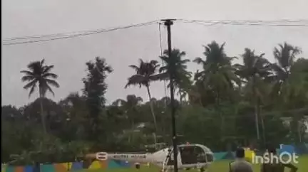 മൂവാറ്റുപുഴ: സാങ്കേതിക തകരാർ, കോസ്റ്റ് ഗാർഡിൻറെ വിമാനം ചേലാട് കോളേജ് ഗ്രൗണ്ടിൽ അടിയന്തരമായി ഇറക്കി