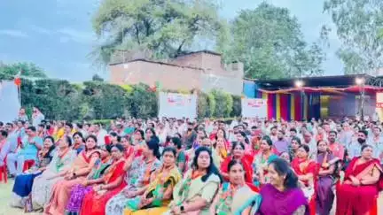 देवास नगर: प्रमिला राजे गार्डन में देवास विधानसभा द्वारा विकसित भारत संकल्प सभा की बैठक संपन्न हुई