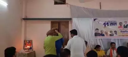 कांकेर: प्रधानमंत्री नरेंद्र मोदी के 11 वर्ष पूर्ण होने पर संकल्प से सिद्धि तक का कार्यक्रम श्रीवास्तव भवन में किया गया