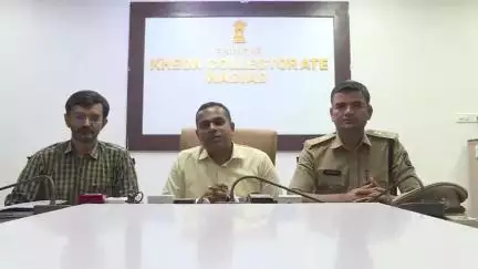 નડિયાદ: જિલ્લા કક્ષાના યોગ દિવસની ઉજવણી સંદર્ભે કલેક્ટર કચેરી ખાતે પ્રેસ કોન્ફરન્સ યોજાઈ.