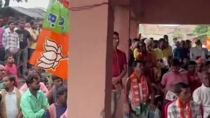 गोड्डा: गोड्डा के सरोनी में मोदी सरकार के 11 वर्षों के विकासगान पर सांसद निशिकांत दुबे ने अपनी बात रखी