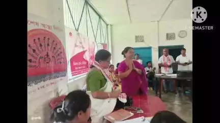 তিনিচুকীয়া: ডিমৰুগুৰি গাওঁ পঞ্চায়তত ধৰতী আভা জন ভাগিদিৰী অভিযানৰ সভা অনুষ্ঠিত