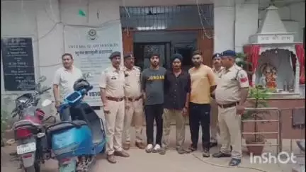 दुर्ग: पुलिस के मुखबिरी के शक में युवक का अपहरण करने वाले तीन आरोपियों को सुभाष मार्केट से किया गिरफ्तार