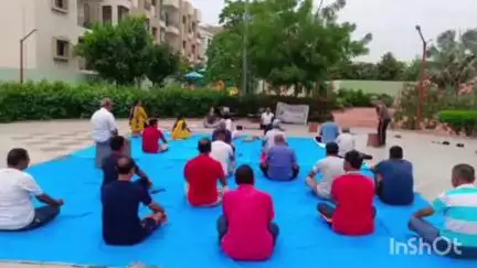 ઊંઝા: ઊંઝા એપીએમસી ગાર્ડનમાં યોગ મહાકુંભની ઉજવણી, આંતરરાષ્ટ્રીય યોગદિવસ 2025ની પૂર્વ તૈયારી