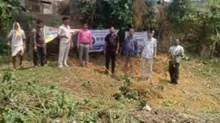 सिहावल: जल गंगा संवर्धन अभियान के तहत सीधी जिले में जल स्रोतों की साफ़-सफ़ाई की गई
