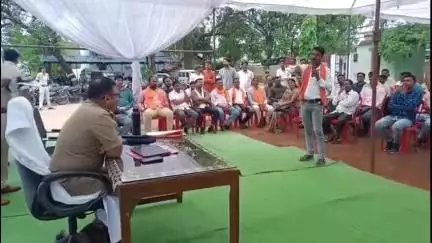 गंडई थाना में मनाया गया थाना दिवस, सफल रहा आयोजन, एसपी ने सुनी जनता की शिकायतें