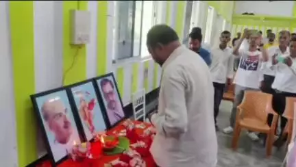 চাৰিদুৱাৰ: ধলাইবিল সাহিত‍্য সভা ভৱনত ভাৰতীয় জনতা পাৰ্টিৰ উত্তৰ নদুৱাৰ মণ্ডলৰ কাৰ্যনিৰ্বাহক সভা অনুষ্ঠিত,উপস্থিত বিধায়ক পদ্ম হাজৰীকা