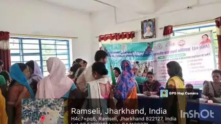 गारू: धरती आबा जनजातीय ग्राम उत्कर्ष अभियान के तहत मायापुर पंचायत भवन में शिविर लगाया गया