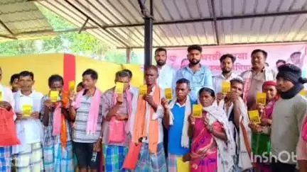 दंतेवाड़ा: ग्राम गमावाड़ा में ‘धरती आबा ग्राम उत्कर्ष अभियान’ का सफल आयोजन हुआ
