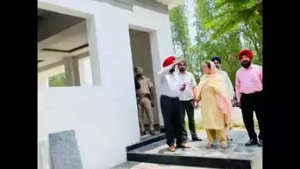ਭਵਾਨੀਗੜ੍ਹ: ਸੰਗਰੂਰ ਦੀ ਵਿਧਾਇਕ ਨਰਿੰਦਰ ਕੌਰ ਭਰਾਜ ਵੱਲੋਂ 70 ਦੀ ਲਾਤ ਨਾਲ ਹੋਰ ਵਿਕਾਸ ਕਾਰਜਾਂ ਦੇ ਕੰਮਾਂ ਦਾ ਲਿਆ ਜਾਇਜ਼ਾ