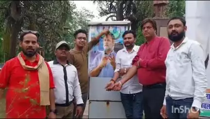 जबलपुर: कांग्रेस नेता राहुल गांधी के जन्मदिन पर कार्यकर्ताओं ने किया रक्तदान, भंवरताल गार्डन में शिविर आयोजित