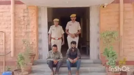 लोहावट: ऑपरेशन 'खुलासा' के तहत 03 माह पूर्व बिजली की तार चोरी का पर्दाफाश, देचू पुलिस ने दो अपराधियों को किया गिरफ्तार