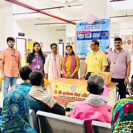 कृत्यानंद नगर: प्रखंड के सामुदायिक स्वास्थ्य केंद्र में जिला पदाधिकारी के दिशा निर्देश पर टीबी रोगियों की हुई पहचान