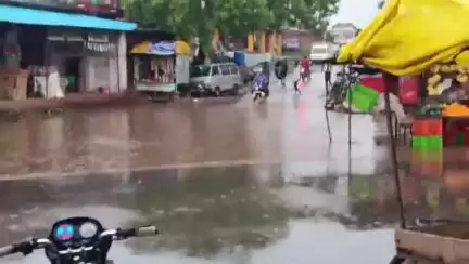 सिंगरौली: सिंगरौली में मानसून की पहली बारिश, 27.9 मिमी वर्षा दर्ज, बलिया नाला उफना, किसानों में खुशी