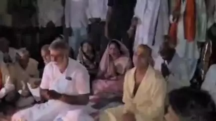 तेंदूखेड़ा: गंगाजल संवर्धन योजना: गौरैया नदी उद्गम स्थल इमलीडोल में मंत्री प्रहलाद सिंह पटेल ने किया पूजन