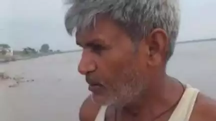 बैरिया: सिंगाही गंडक नदी लेने का रौद्र रुप सहमे ग्रामीण कटाव का सताने लगा भय ##jansamsya