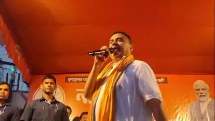 সিউড়ি ১: সিউড়িতে বক্তব্য রাখার সময় অনুব্রত মণ্ডল প্রসঙ্গে বীরভূম জেলা পুলিশকে একাধিক হুমকি দিলেন শুভেন্দু অধিকারী