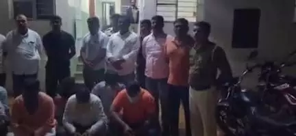 जामखेड: जामखेड पोलिस स्टेशन हद्दीत रात्रगस्त पेट्रोलिंग करीत असताना ६ आरोपी ताब्यात