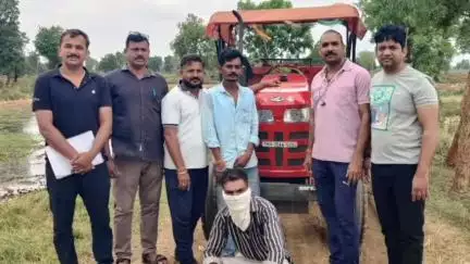 तिरोडा: पळसगाव/राका रेती चोरी करताना ट्रॅक्टर पकडला; डुग्गीपार पोलिसांची कारवाई
