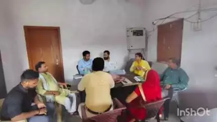 हरलाखी: सोंठगांव पंचायत भवन में आपदा पूर्व तैयारी को लेकर बैठक आयोजित की गई