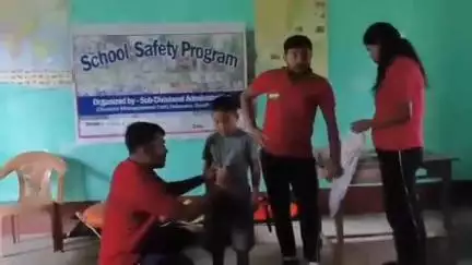 সাব্রুম: রূপাইছড়ি ব্লকের অধীনে গুনধন পাড়া এসবি স্কুলে প্রাকৃতিক বিপর্যয়ের উপর মহড়া অনুষ্ঠিত হয়