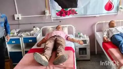 भटियात: कांग्रेस नेता राहुल गांधी के जन्मदिन पर नागरिक अस्पताल चुवाड़ी में रक्तदान शिविर का आयोजन किया गया