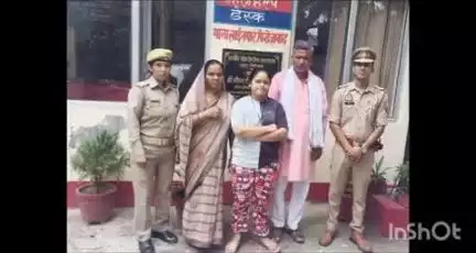 फिरोज़ाबाद: थाना लाइनपार पुलिस ने लापता मानसिक रूप से अस्वस्थ युवती को सकुशल परिजनों से मिलवाया