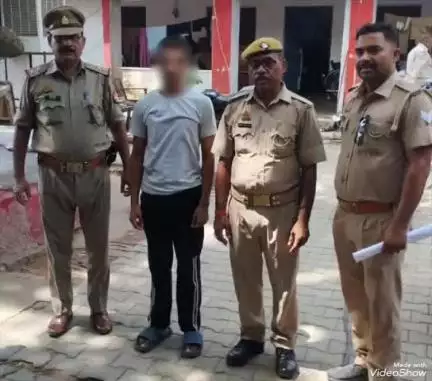 मिर्ज़ापुर: कटरा कोतवाली पुलिस ने नाबालिग को भगा ले जाने के मामले में इमरती तालाब निवासी अभियुक्त को गिरफ्तार कर भेजा जेल