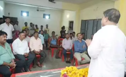 तानसेन: ग्वालियर: रानीपुरा में ऊर्जा मंत्री द्वारा कम्युनिटी हॉल का भूमि पूजन