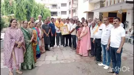नाथद्वारा: नगर कांग्रेस कमेटी ने नवनियुक्त कार्यवाहक जिला अध्यक्ष का स्वागत किया
