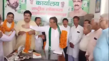 सहारनपुर: कोर्ट रोड स्थित कार्यालय पर राष्ट्रीय लोकदल महानगर की मासिक बैठक का आयोजन हुआ