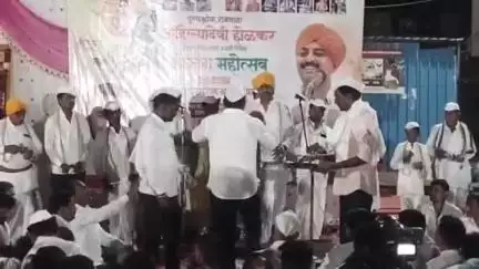 बसमत: विरेगाव येथे अहिल्यादेवी होळकर यांच्या त्रिशताब्दी जयंतीनिमित्त भव्य कीर्तन पार पडले