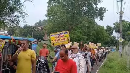 चास: सेक्टर 12 में आवास बचाओ संघर्ष समिति ने BSL के खिलाफ खोला मोर्चा, प्रबंधक पर षड्यंत्र का आरोप