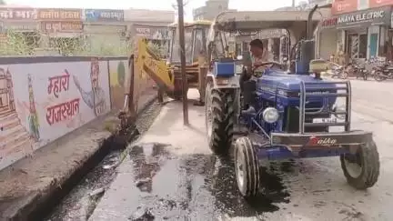 रावतसर: रावतसर नगर पालिका प्रशासन ने शहर की साफ-सफाई के लिए चलाया अभियान