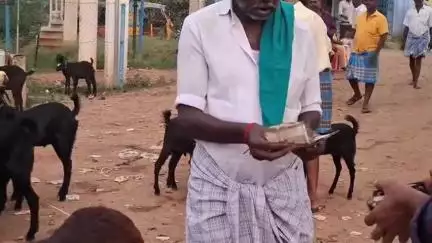 நத்தம்: நத்தம் ஆட்டுச் சந்தையில் 5 கோடி ரூபாய்க்கு மேல் விற்பனையானதால் வியாபாரிகள் மகிழ்ச்சி