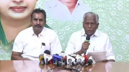 மயிலாப்பூர்: தேமுதிகவுக்கு கல்தா - அதிமுக சார்பில் மாநிலங்களவை உறுப்பினர் வேட்பாளரை எம்ஜிஆர் மாளிகையில் அறிவித்தார் கே பி முனுசாமி