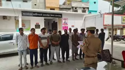अमरोहा: अमरोहा नगर के कोतवाल पंकज तोमर ने 50 से अधिक शातिर अपराधियों को बुलाकर दी चेतावनी, बोले- अपराध हुआ तो खैर नहीं