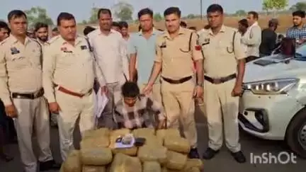 बेरला: सरदा में अवैध गांजा तस्करी करते आरोपी को गिरफ्तार किया, बेरला थाना और साइबर सेल की पुलिस ने की कार्रवाई