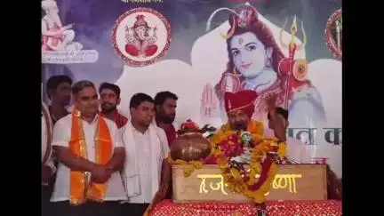 बड़ी सादड़ी: सहकारिता मंत्री गौतम ने खाखरिया जी का खेड़ा में चल रहे भागवत कथा में शिरकत की, लिया आशीर्वाद